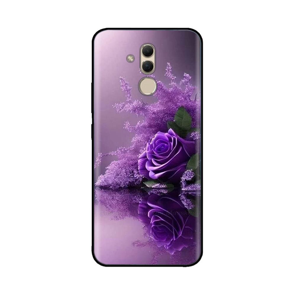 For Huawei Mate 20 Lite Case Cartoon Soft Silicone Phone Cover For Huawei Mate 20 Mate20 Pro Cases Bags Shockproof Painted Cover