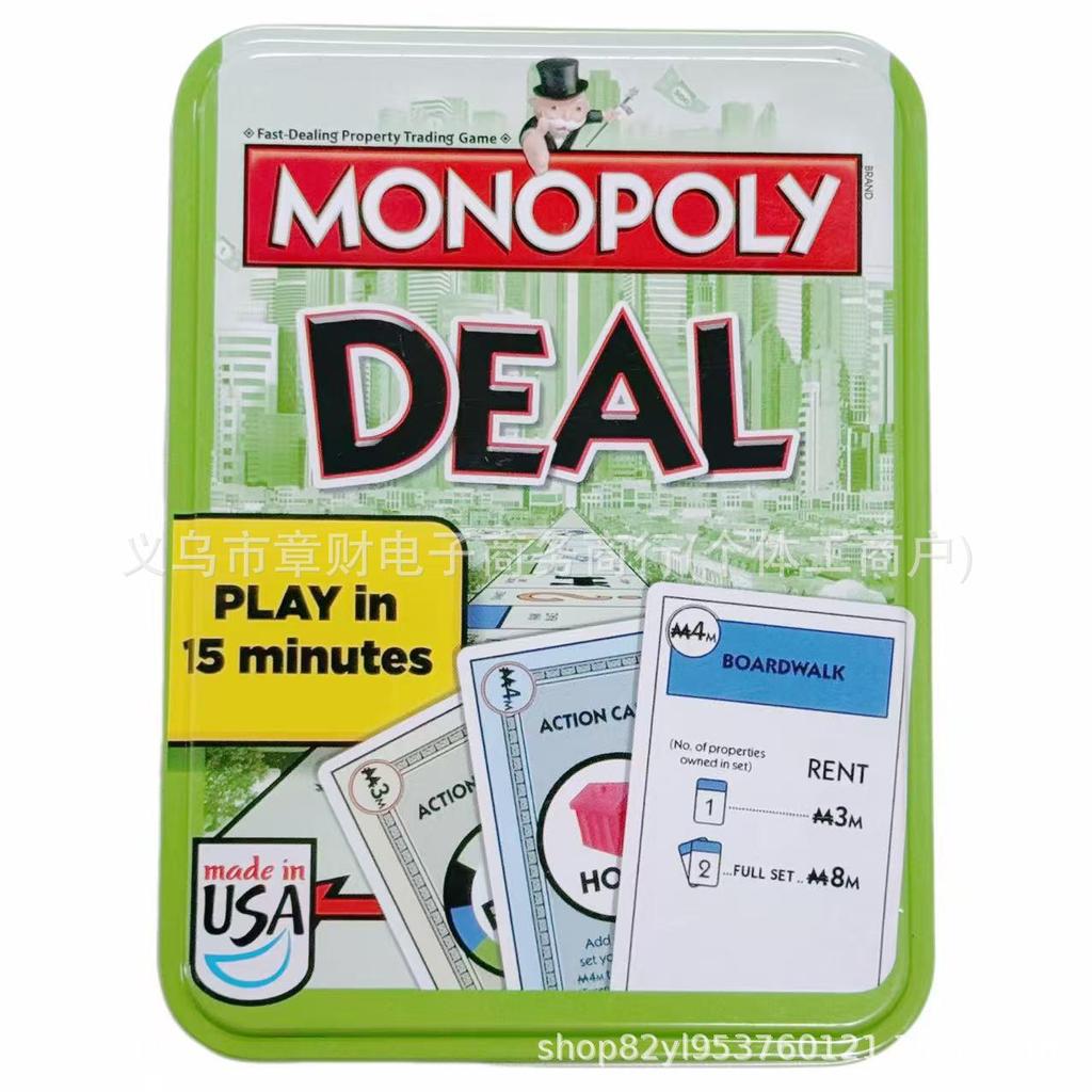 UNO Waterproof Tin Box Series: Popular Board Game Cards for Team Building & Family Gatherings