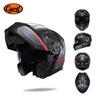 Flip Up Motorcycle Helmet with Sunglasses Visor Dual Lens Full Face Moto Helmet Cyril Motorcycle Helmets Motorcycle Equipments