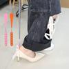 1Pc Stainless Steel Retractable Shoehorn Long Handle Household Shoe Puller Shoe Puller Shoe Puller