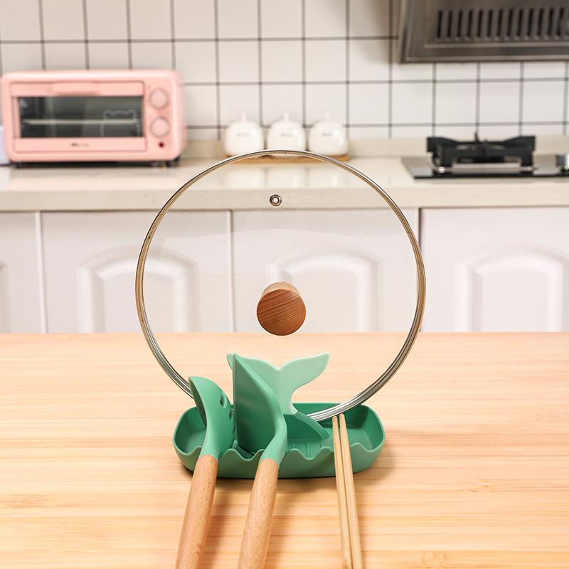 Multifunctional Kitchen Rack for Spatulas, Pot Lids, Soup Spoons, and Chopsticks Storage