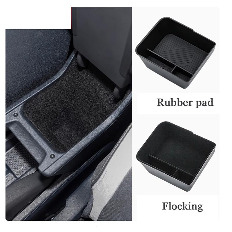 Car Storage Box for Volkswagen VW Virtus Polo Sedan ~2025 Armrest Mat Central Console Sundries Organizer Tray Accessories