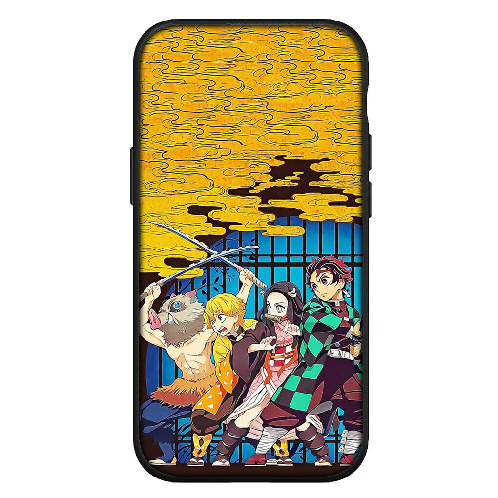 For Samsung Galaxy S25 S24 S23 S22 Ultra FE Plus A17 A37 A57 A56 A55 A06 A16 A15 A36 A26 A35 A05 A54 Case Muichiro Tokito Demon Slayer Kamado Tanjiro