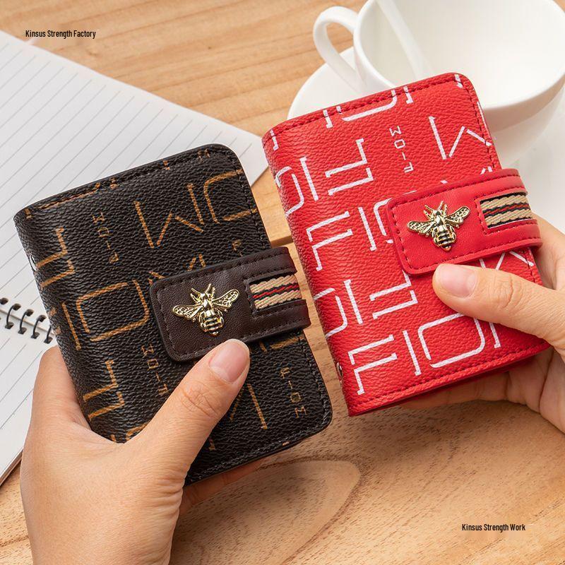 Multifunctional Anti-Demagnetization RFID-Blocking Korean Style Women's Card Holder and Wallet