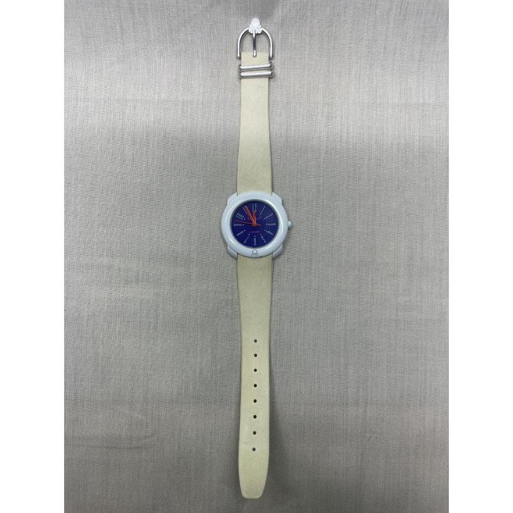 Used [Operating watch] benetton by Bulova Swiss made '90S vintage