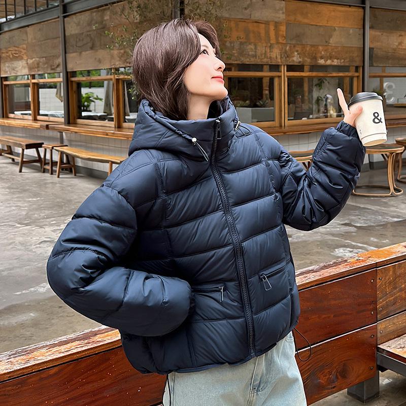 Women Short Medium Length Down Jacket