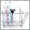 Toothbrush Holder For Bathroom Wall Or Counter Non-Slip Mat Drill-Free Toothbrush Organizer For Electronic Toothbrush