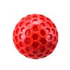 Hexa Bite Squeaky Chew Interactive Dog Toys Ball – Honeycomb Dental Cleaning Texture with Squeak & Bounce for Puppy Playtime