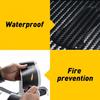 Car Plate Scuff Door Sill 5D Sticker Protector  Accessories Carbon Fiber 4X