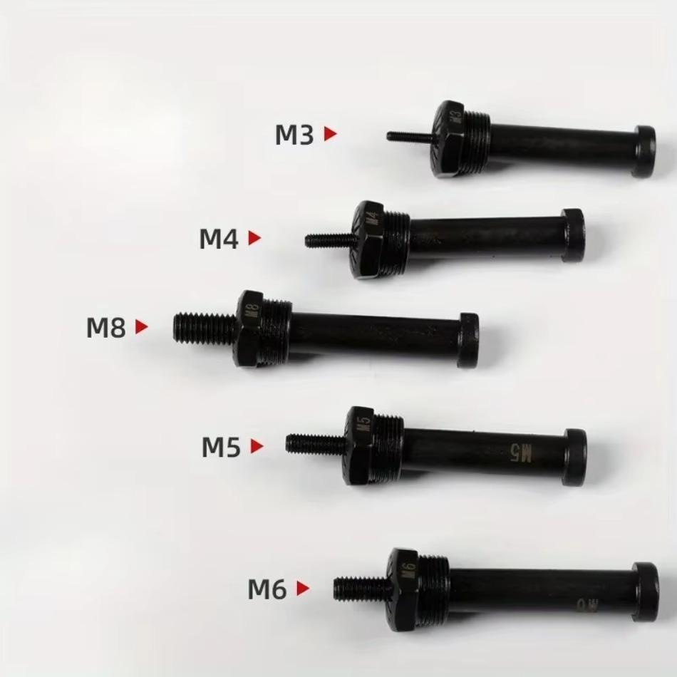 26 Pcs Electric Rivet Nut Gun Converter Metric Imperial Rivet Nut Gun Rivet Gun Multifunctional Locksmith Tools