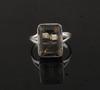 Solid 925 Sterling Silver Smoky Quartz Gemstone Ring Handmade Designer Ring Boho Jewelry Wedding Gift