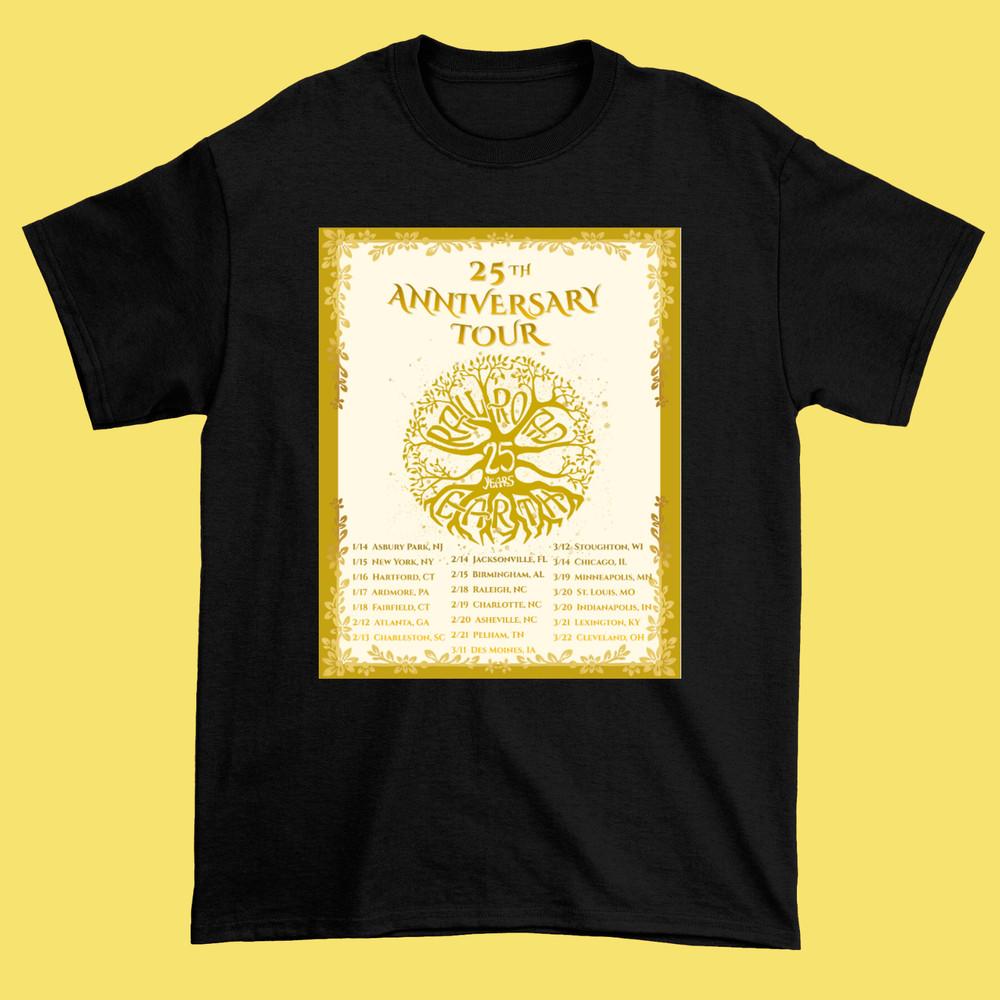 25th Anniversary Tour Railroad Earth turns 25 in 2026 Shirt T323 Unisex T-Shirt XXXXL