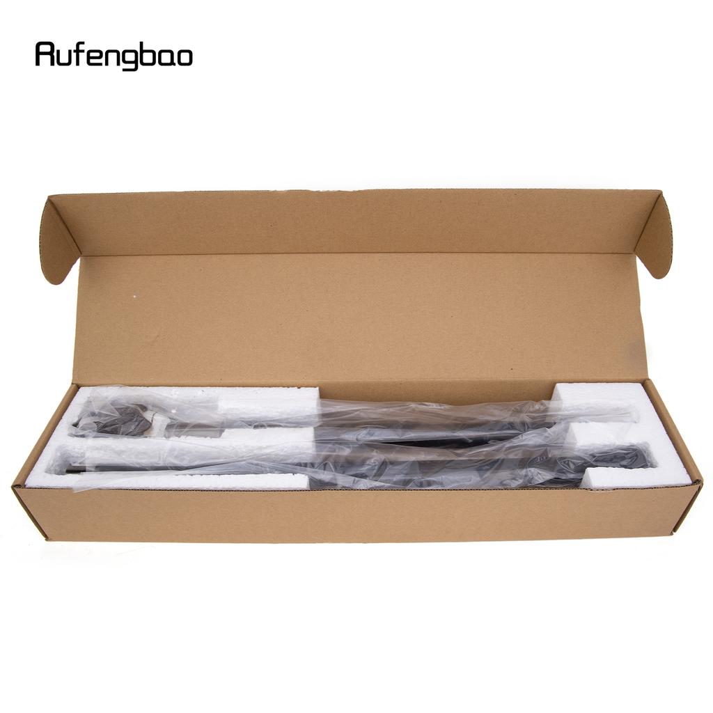 White Resin Wolf Hat Skull Head Walking Cane Fashion Decorative Steel Stick Gentleman Elegant Cosplay Cane Knob Crosier 93cm