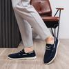 Large Size Men's Shoes New British Front Lace-up Casual and Lightweight Single Shoes Sailing Shoes Men