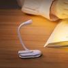 Book Light Mini LED Reading Light 3-Level Rechargeable Warm Cool White Flexible Easy Clip Lamp Read Night Reading Drop Shipping