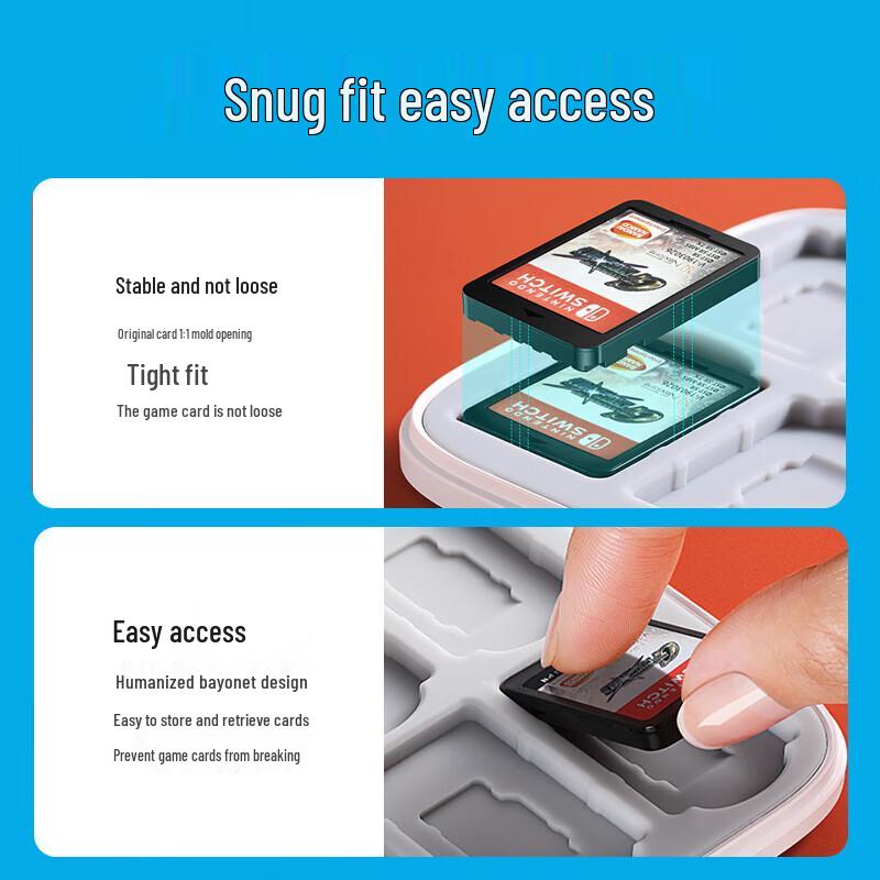 Ugreen Aufbewahrungshülle für Nintendo Switch-Spielkarten