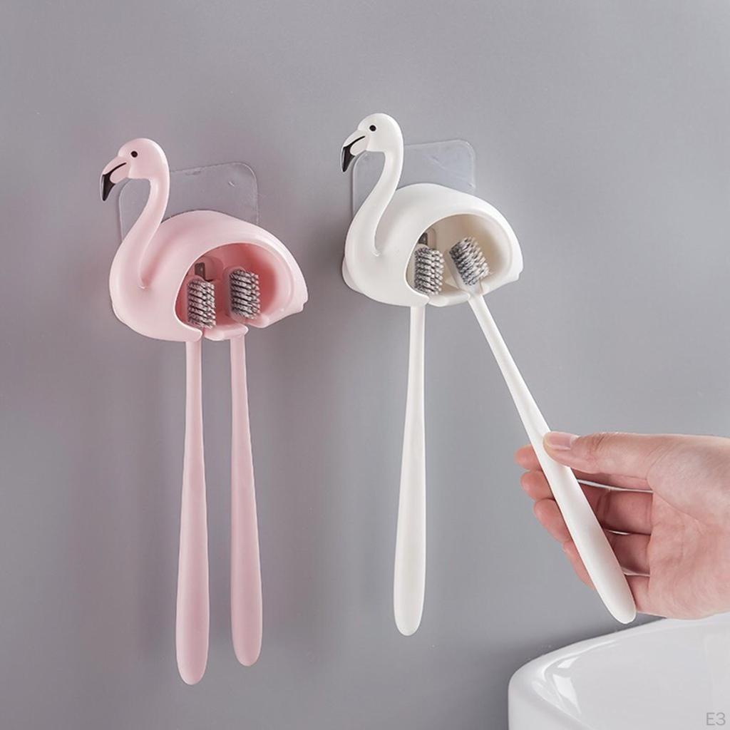 -Toothbrush Holder Organizer Self Hook Bathroom Hooks for Room Generic