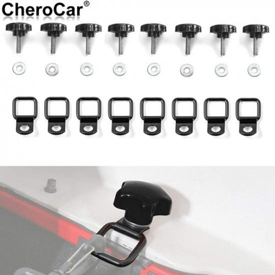 Hardtop Removal Bolts Screws & Tie Down Anchors for 07+ Jeep JK JL Accessories P