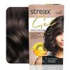 Streax Gel Haarfarbe für Damen & Herren, Naturbraun 4, Haarfarbe Braun 150ml|