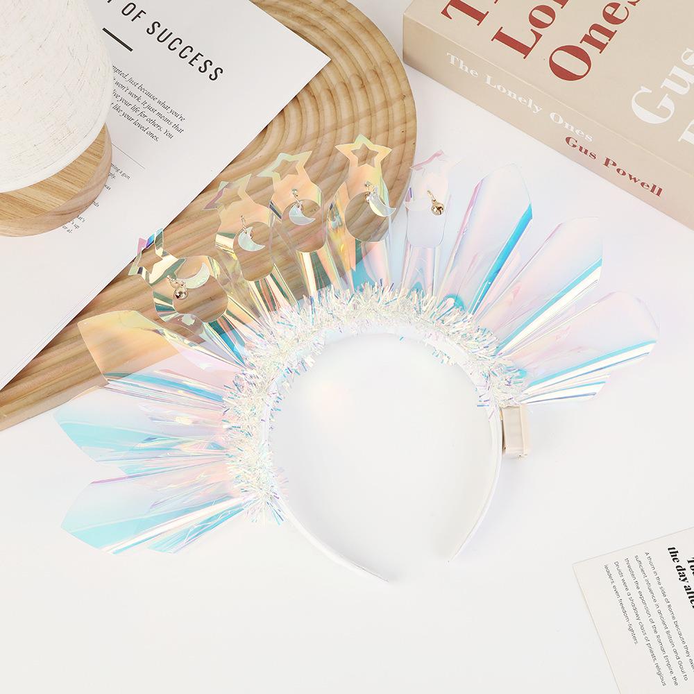 Children's Christmas Sparkle Headband: Festive Stage Prop