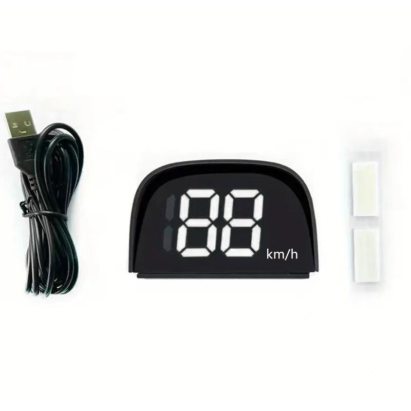 

Автомобильный проекционный HD-дисплей GPS-спидометр скорость км/ч цифровой HUD проектор на лобовое стекло для всех автомобилей автоэлектроника аксессуары