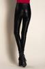 Syvent Black PU Leather Synthetic Long Leather Stretch Skinny Pants Women's Pants, Leather, Trousers, Pants, Waterproof,