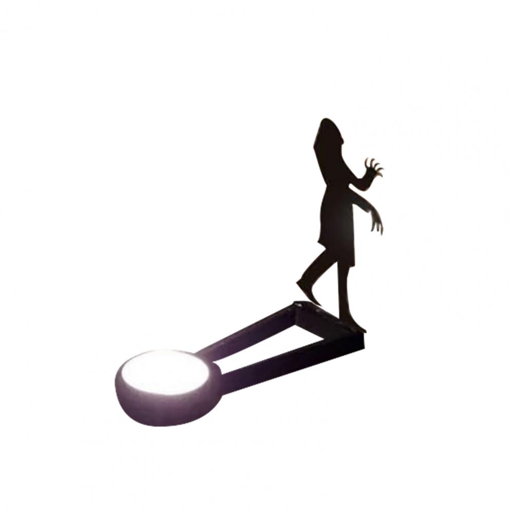 Halloween Candle Holder Horror Metal Tealight Holder Shadow Caster Candlestick Table Statue Halloween Decoration