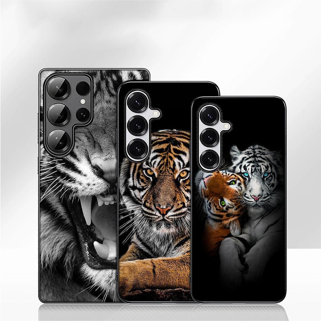 Phone Cover for Apple iPhone 17 16 15 11 Pro XS Max XR 6 7 8 Plus + SE 2020 5 16E Case Tiger Animal Casing