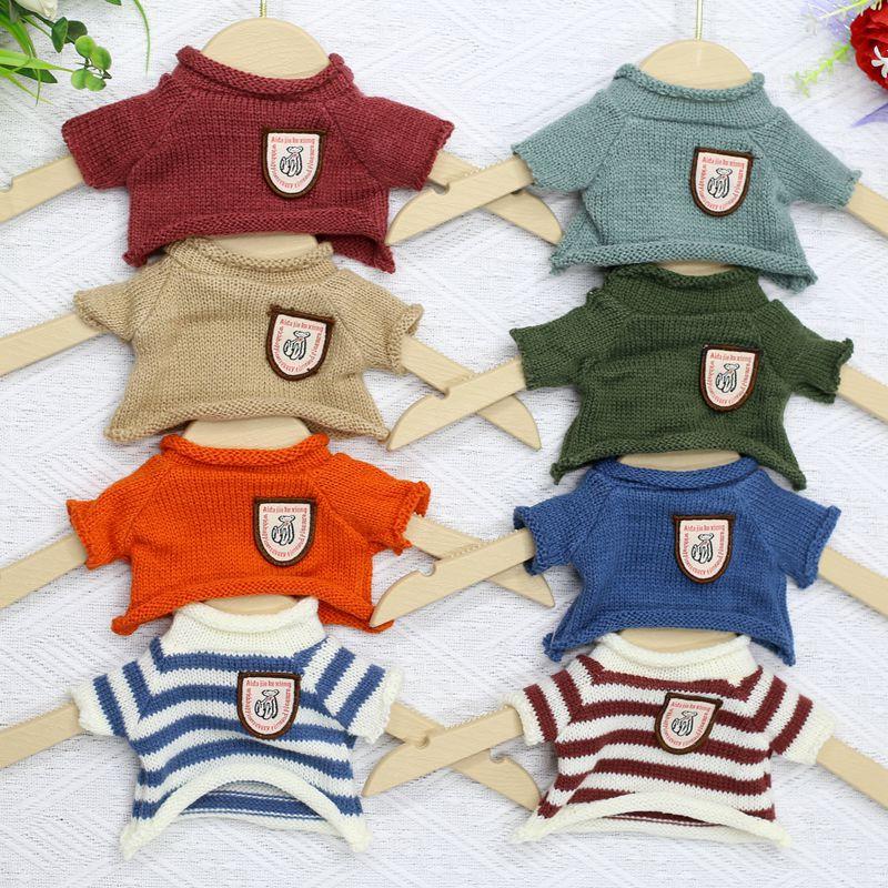 30cm Teddybjørn Bjørn Tilbehør Tilbehør Dukke Dukke Erstatt Klær Plysjleker Genser Genser Tilbehør