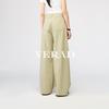 YERAD Women's 2026 Spring Khaki Wide-Leg Denim Pants