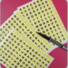1170PCS 0.39 Inches Alphabet Set Stickers Self Adhesive Letter Decals A to Z Letter Stickers