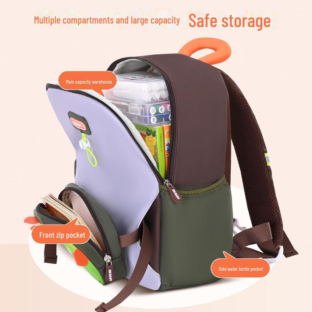 Cartoon Cute Backpack for Kids – Lightweight & Childlike for Kindergarten Boys & Girls