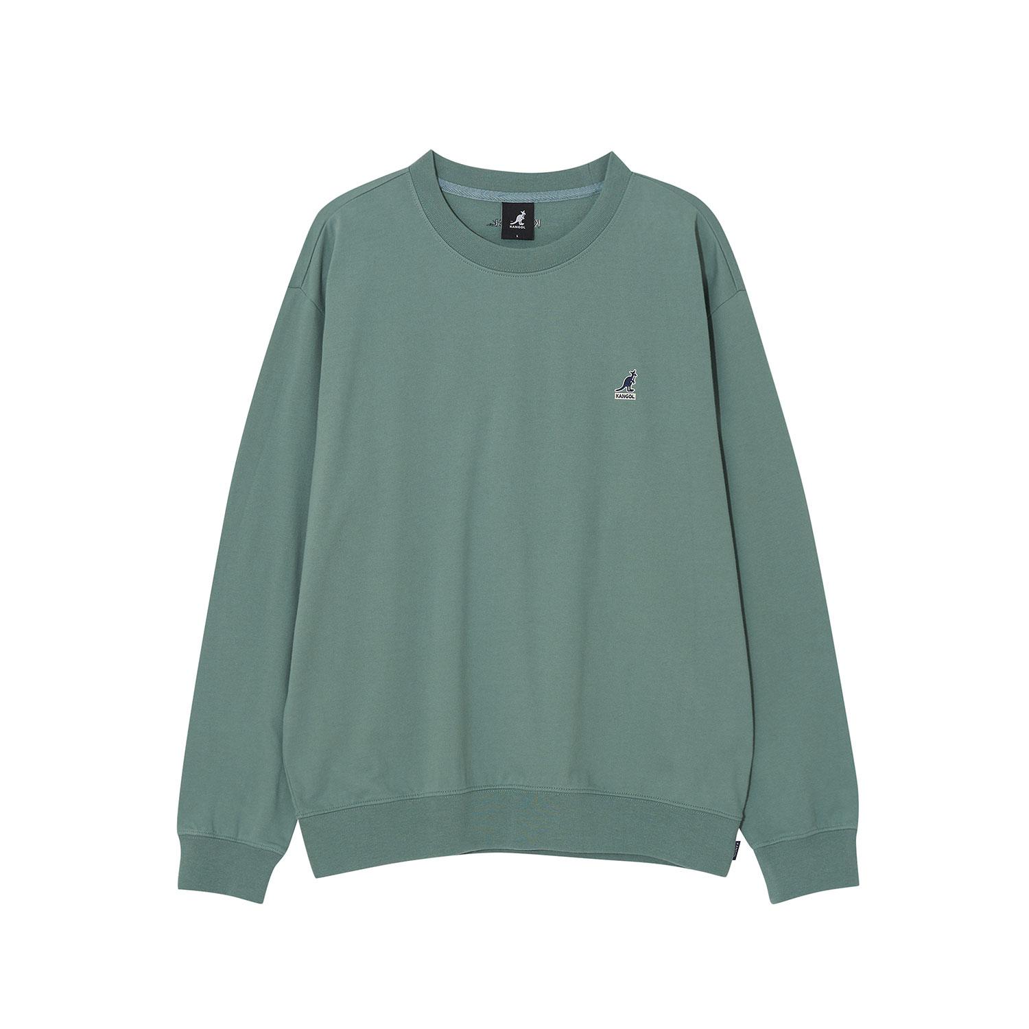 Свитшот Kangol с классическим логотипом 1771 Tough Green Turf Green/S