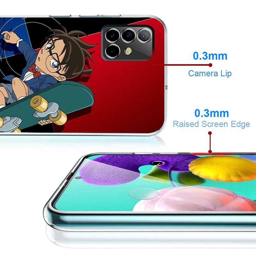 Anime Conan Phone Case For Samsung Galaxy A17 A37 A57 A16 A26 A36 A56 A15 A25 A35 A55 A14 A24 A34 A54 A13 A23 A33 A53 Galaxy A16
