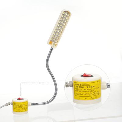 30LEDs Lâmpada para máquina de costura LED Luminária Base fixa Tubo flexível dobrável para trabalhos domésticos
