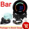 AD 52mm Turbo Boost Gauge Car Gauge Digital Turbo Pressure Gauge -1~3 Bar -15~45 PSI Vacuum Press Meter for 12V Gasoline Engine