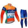Long Sleeve Cycling Jersey Set Men Women Autumn Winter Lightweight Quick Dry UV Protection Road MTB Bike Wear