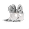 Ergonomic Office Chair Spine Pillow, SShaped Seat Pad for Long Sitting 0100 Lbs Gray