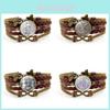 Trendy Seven Archangels Time Gem Bracelet For Women Cartoon Character Style