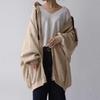 2023 Autumn/Winter European & American Women's Sexy Solid Color Loose Hooded Zipper Top
