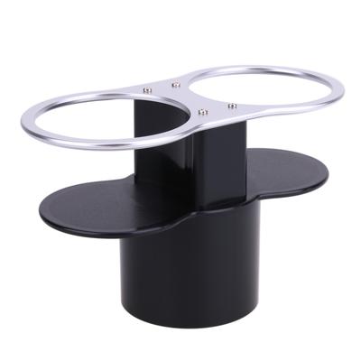 Double Hole Car Cup Holder / Drinks Holders Automotive Mount Holder Stand