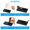 ABIY-4 Inch Chinese Calligraphy Ink Stone with Ink Stick, Rectangle Ink Stone Tray for Traditional Calligraphy Practice