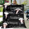 Korean Kpop Girl Group-Yuqi-Soyeon Print Four Seasons Blanket Sofa Cover Travel Bed Plush Blanket Office Break Blanket Gift
