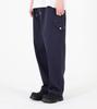Beoteunseoul Elastic String Cotton Pants (Dark Navy)