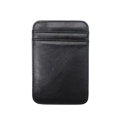 Mini portamonete con portafoglio corto retrò a doppio strato, organizer per carte di credito