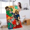 Animated Eddsworld Movie Microfiber Beach Towel Absorbent Quick Dry Soft Yoga Swimming Resort Mountain Climbing Towel