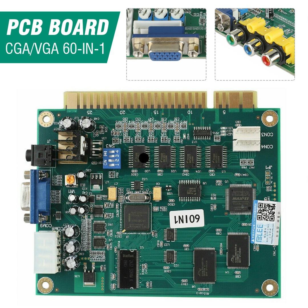 

Dagu 60 в 1 Классический Multi Game Board PCB доска для Джамма Аркада game Machine