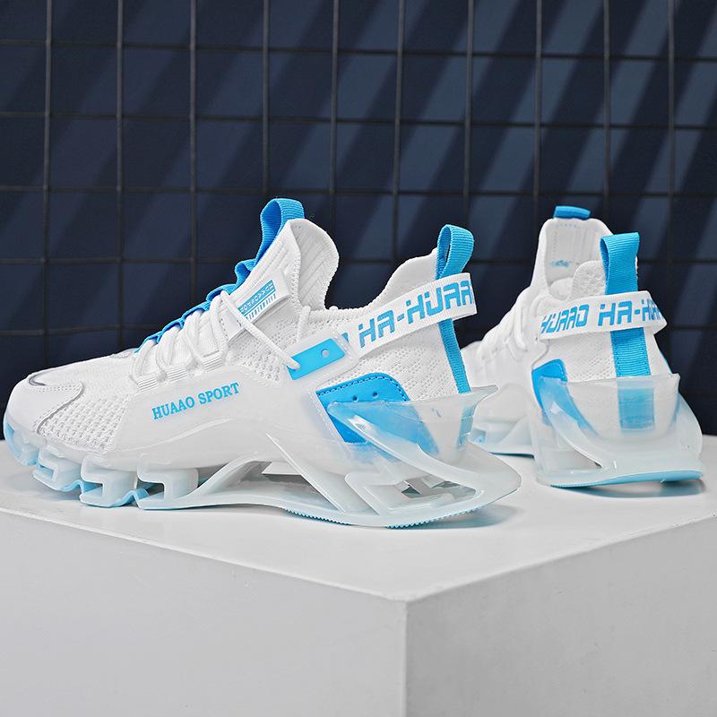 

Лезвие воздушная подушка подошва плетеная мужская обувь спортивная обувь стиль весенняя обувь летняя беспокойная сетка беговая мужская обувь 39