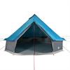 Tipi Family Tent for 10 Persons Blue Waterproof