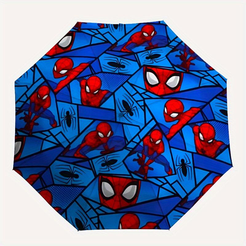

1pc Spider-ManDesign Automatic Open/close Folding Umbrella - Compact Travel Umbrella, Heavy-Duty 8-Rib Construction y25